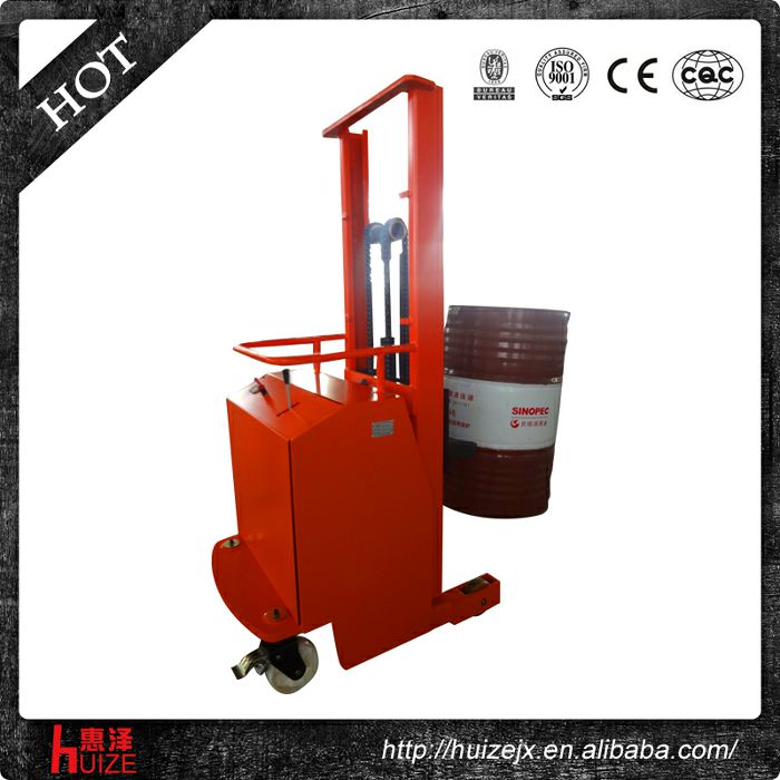 半電動配重油桶車（無底腿,只堆垛，不翻轉(zhuǎn)）