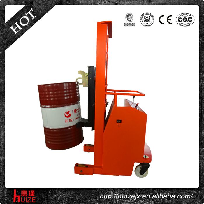 半電動(dòng)配重油桶車（無底腿，只堆垛，不翻轉(zhuǎn)）