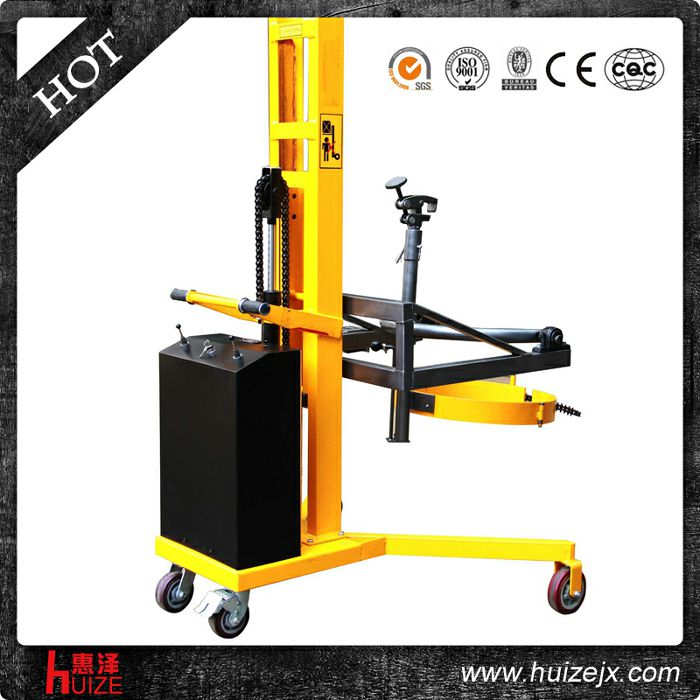 半電動油桶車（直角腿，夾鐵桶翻轉(zhuǎn)）2