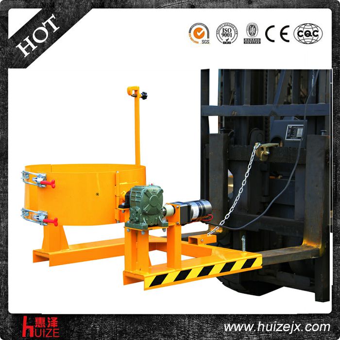 叉車專用倒桶機(jī)具（塑鐵桶，電翻轉(zhuǎn)）