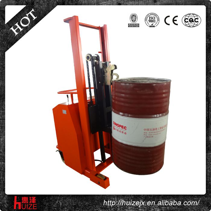 半電動配重油桶車（無底腿,只堆垛，不翻轉(zhuǎn)）